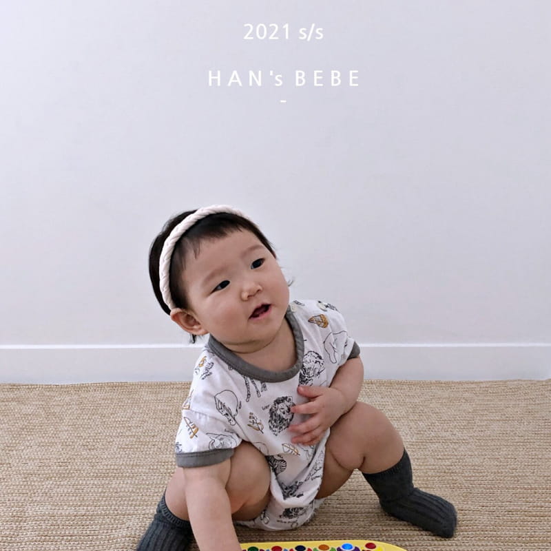 HAN'S - Korean Children Fashion - #Kfashion4kids - Animal Bodysuit - 8