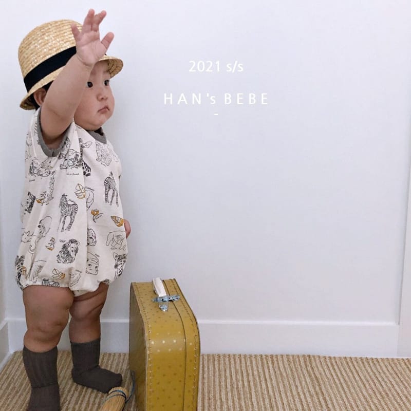 HAN'S - Korean Children Fashion - #Kfashion4kids - Animal Bodysuit - 9