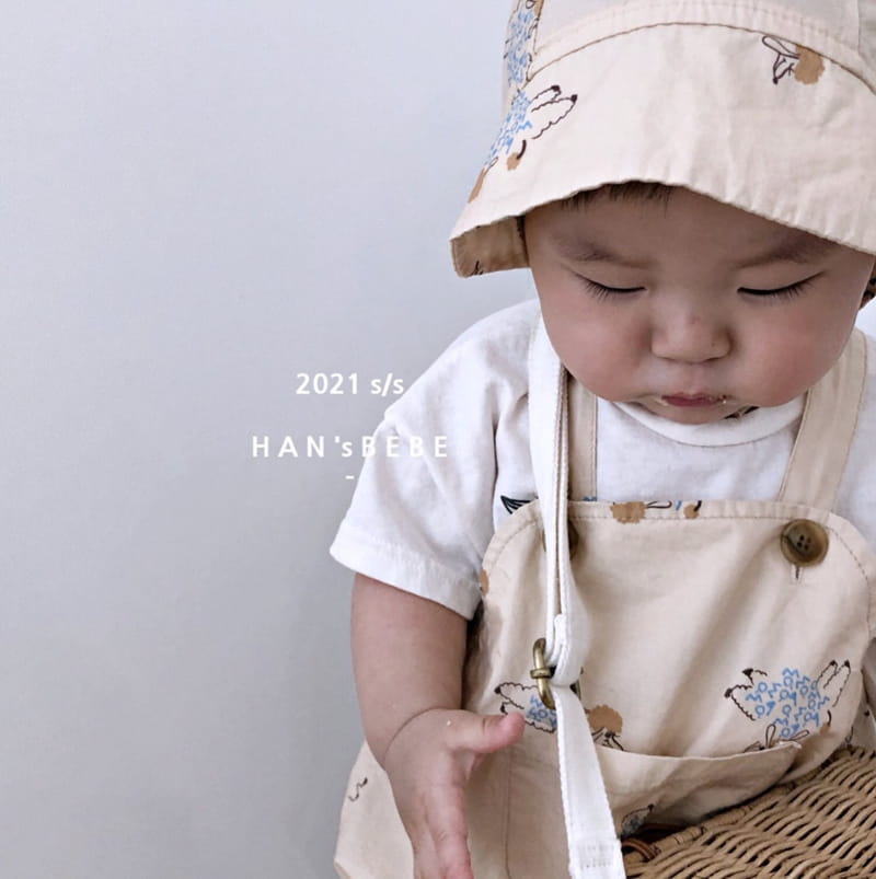 HAN'S - Korean Children Fashion - #Kfashion4kids - Puppy Dungarees Bodysuit - 11