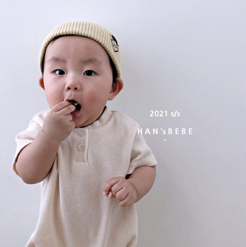 HAN'S - Korean Children Fashion - #Kfashion4kids - Waffle Bodysuit - 9