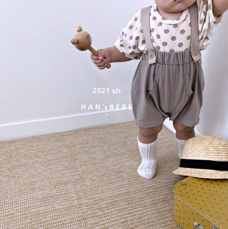 HAN'S - Korean Children Fashion - #Kfashion4kids - Dungarees Bloomer