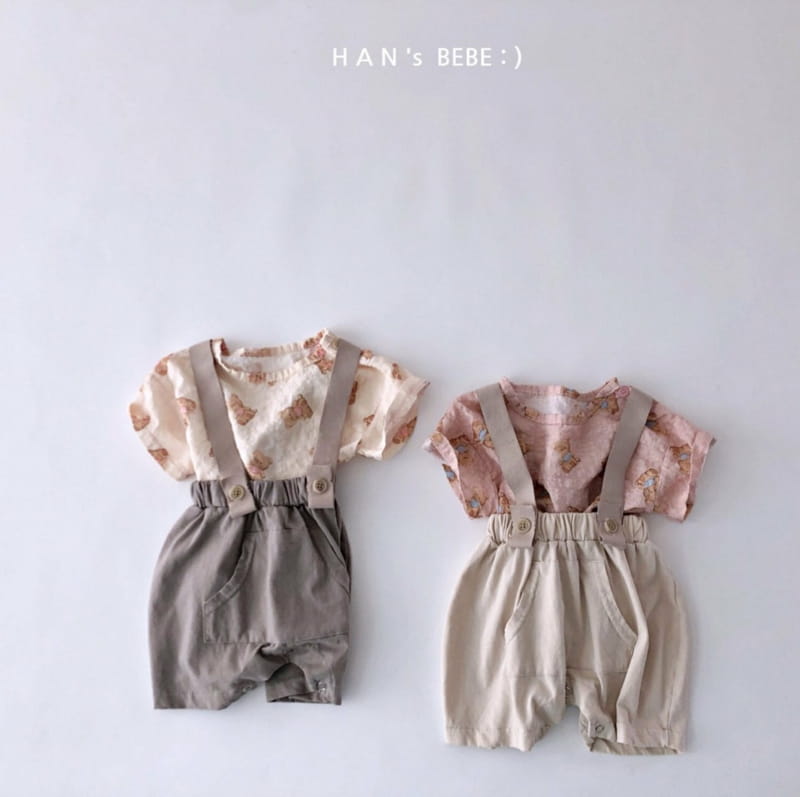 HAN'S - Korean Children Fashion - #Kfashion4kids - Dungarees Bloomer - 10