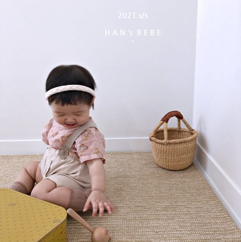 HAN'S - Korean Children Fashion - #Kfashion4kids - Dungarees Bloomer - 3