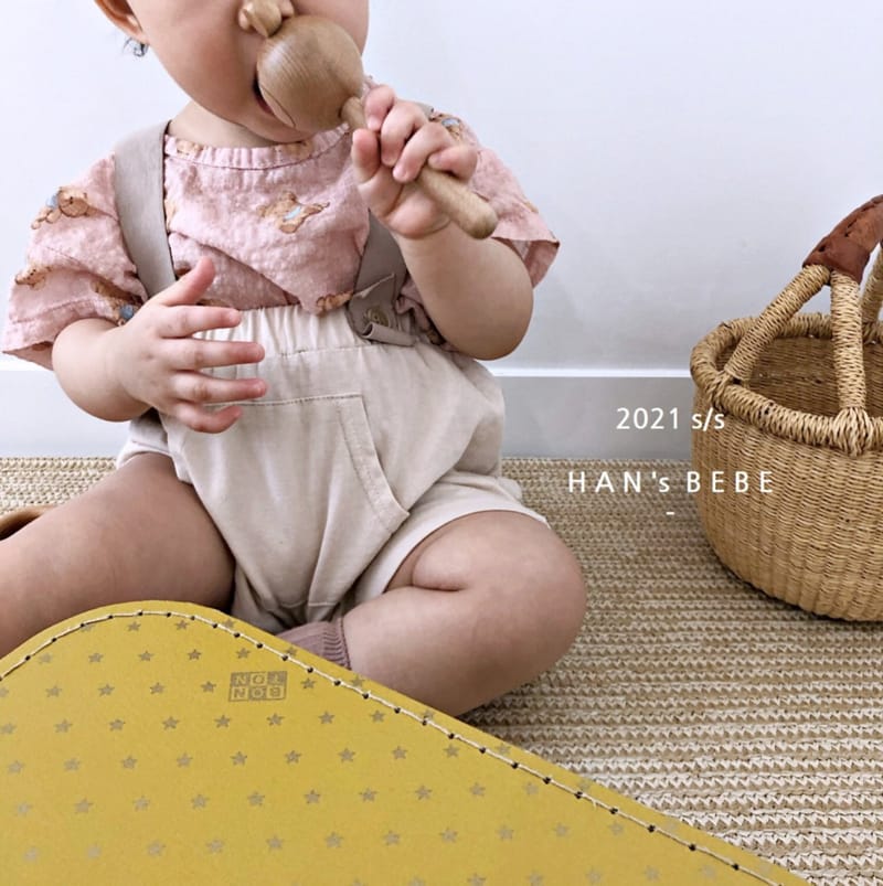 HAN'S - Korean Children Fashion - #Kfashion4kids - Dungarees Bloomer - 6