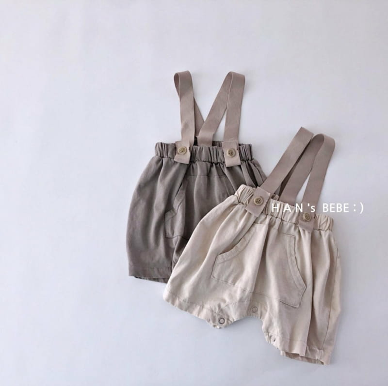 HAN'S - Korean Children Fashion - #Kfashion4kids - Dungarees Bloomer - 7