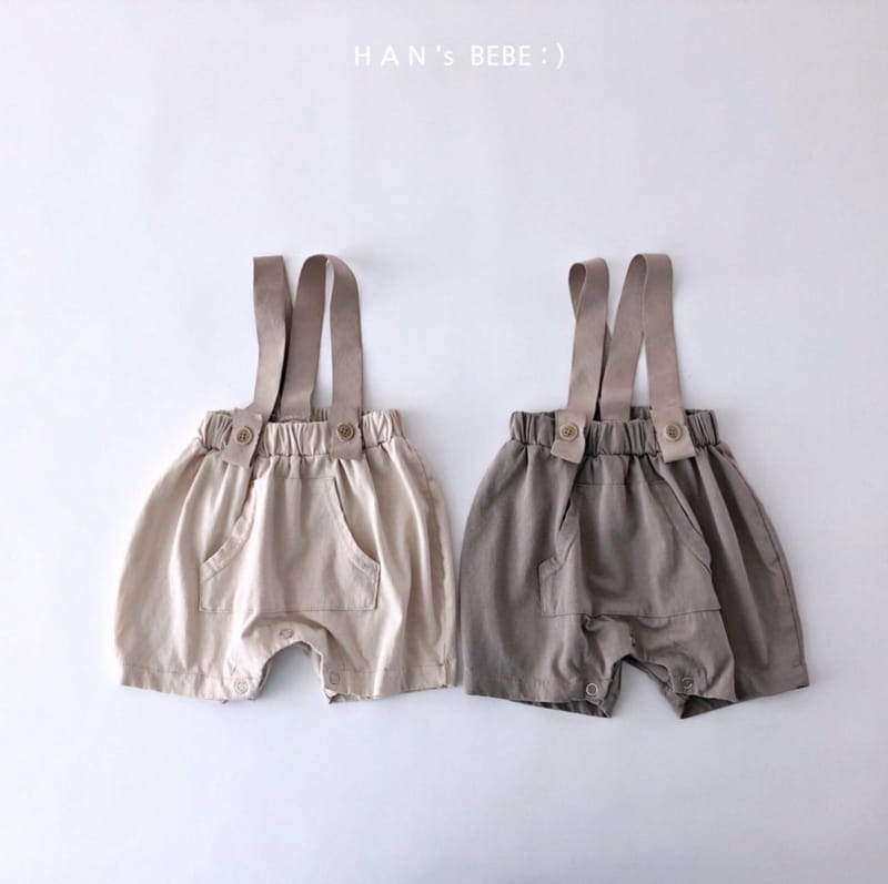 HAN'S - Korean Children Fashion - #Kfashion4kids - Dungarees Bloomer - 8