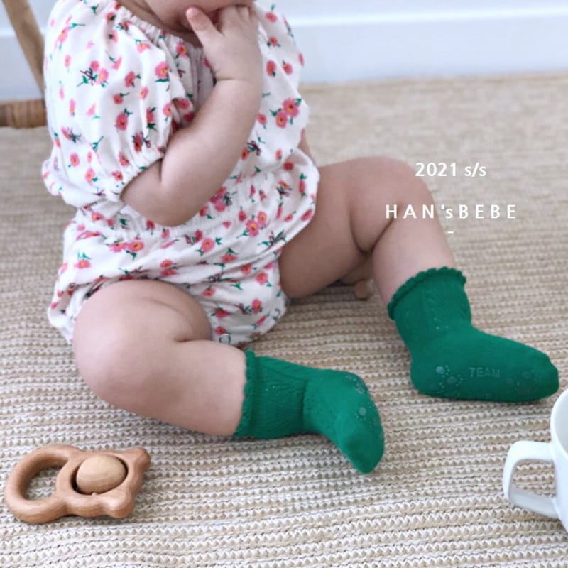 HAN'S - Korean Children Fashion - #Kfashion4kids - Rose Top Bottom Set - 3