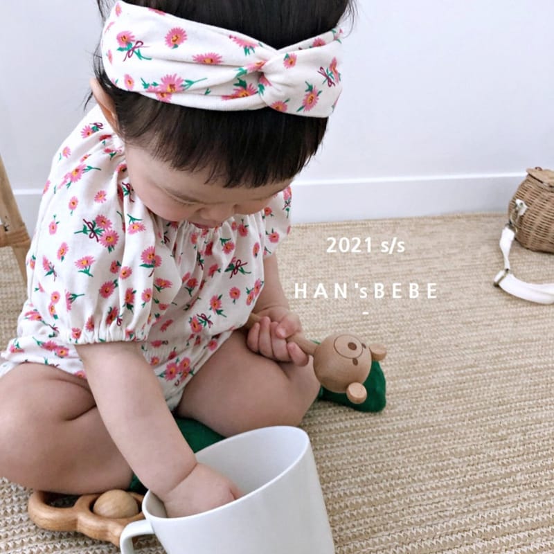HAN'S - Korean Children Fashion - #Kfashion4kids - Rose Top Bottom Set - 5