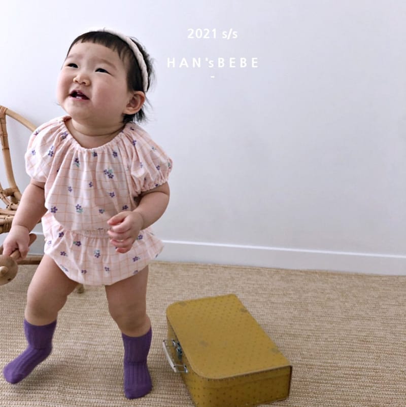 HAN'S - Korean Children Fashion - #Kfashion4kids - Rose Top Bottom Set - 9