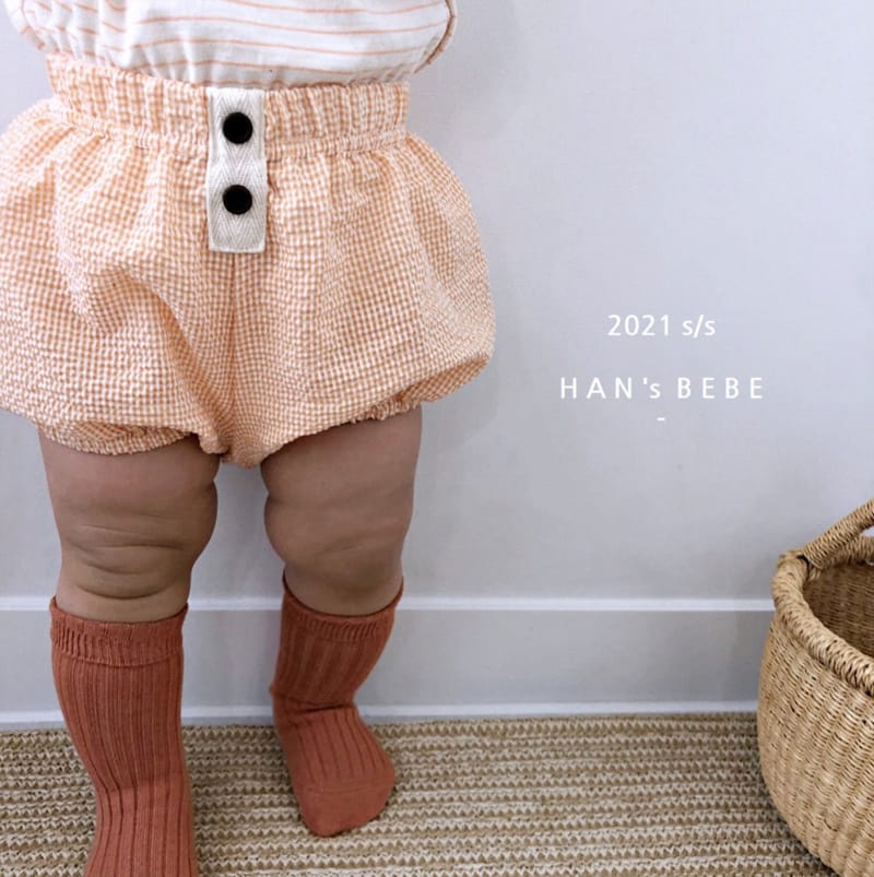 HAN'S - Korean Children Fashion - #Kfashion4kids - Check Bloomer - 9