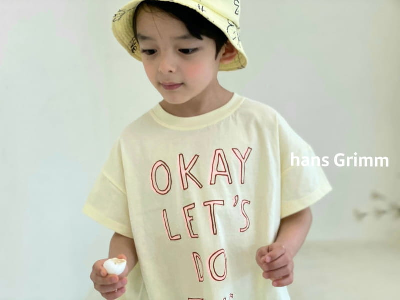 HANS GRIMM - Korean Children Fashion - #Kfashion4kids - Okay Tee