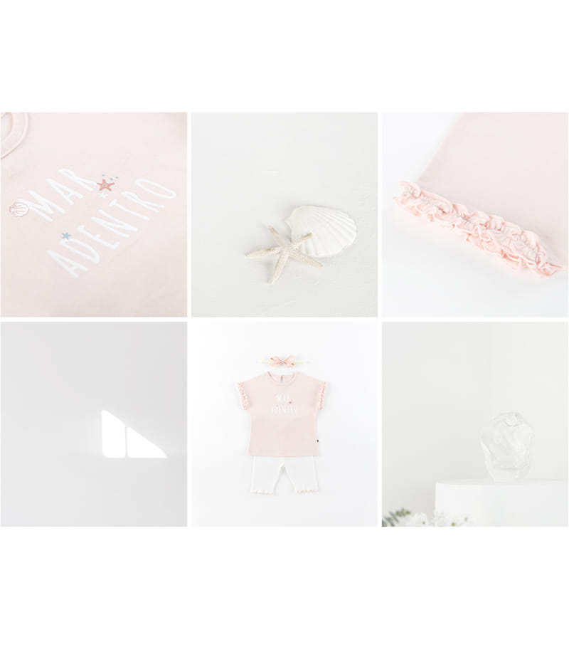 HAPPY PRINCE - Korean Children Fashion - #Kfashion4kids - Bokeh Top Bottom Set - 5