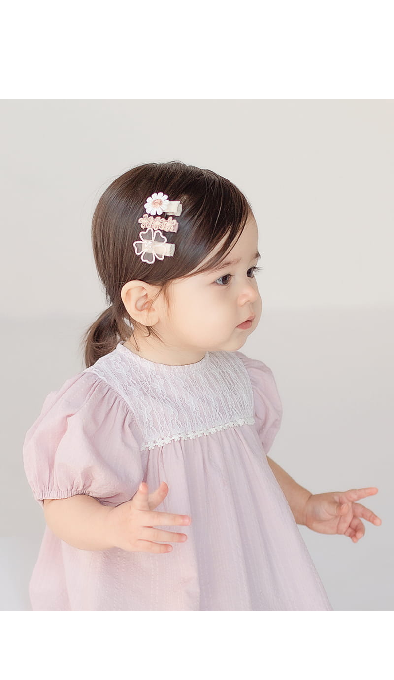 HAPPY PRINCE - Korean Children Fashion - #Kfashion4kids - Lovel Mini Hairpin [set of 5]