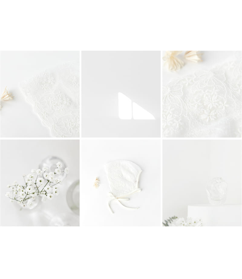 HAPPY PRINCE - Korean Children Fashion - #Kfashion4kids - Cos Lace Bonnet - 5