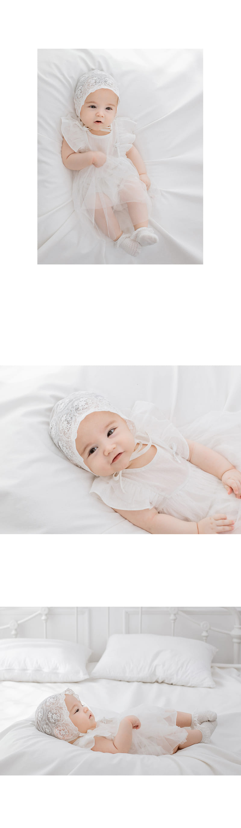 HAPPY PRINCE - Korean Children Fashion - #Kfashion4kids - Cos Lace Bonnet - 6