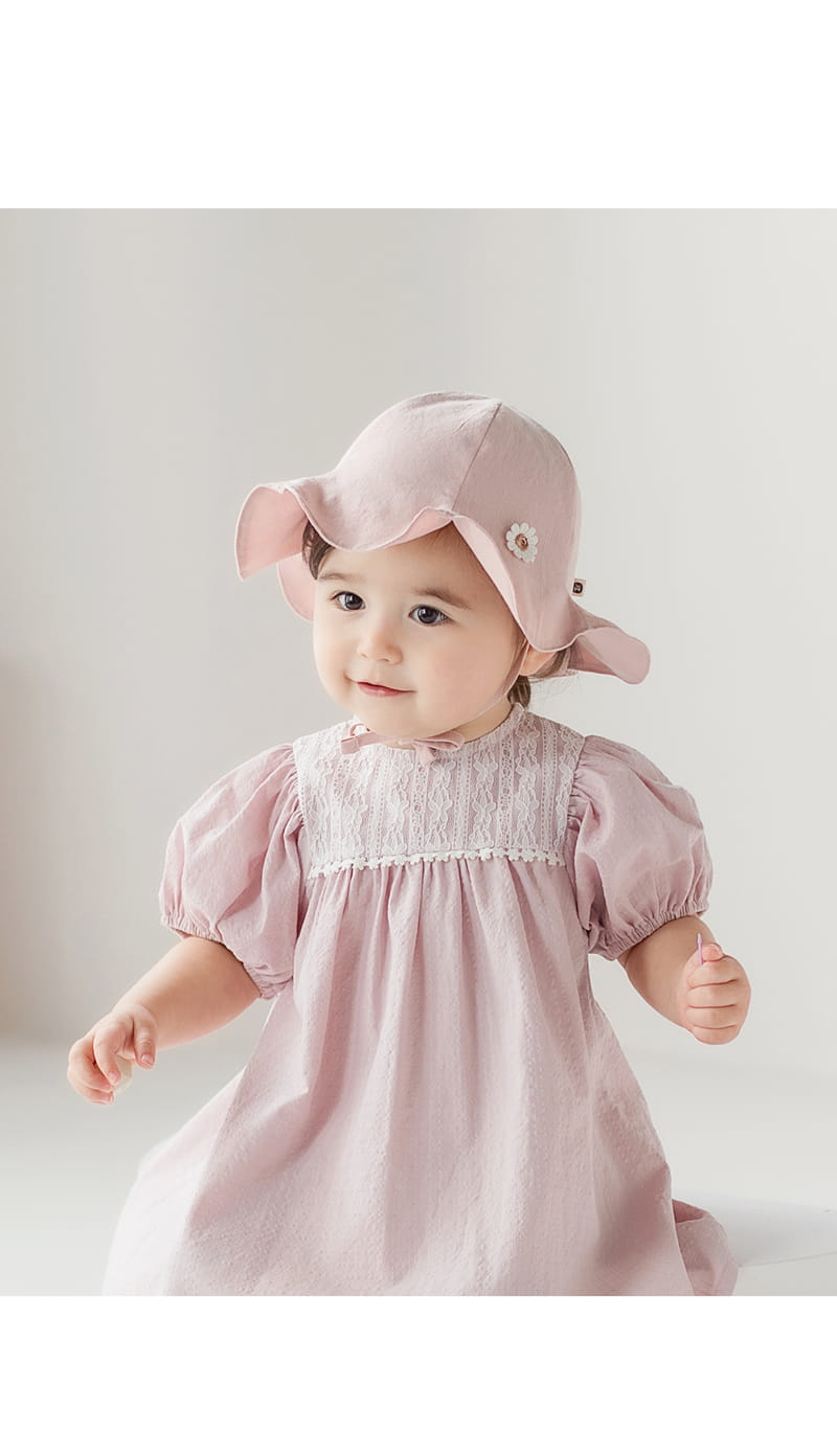 HAPPY PRINCE - Korean Children Fashion - #Kfashion4kids - Daisy Flower Sun Hat