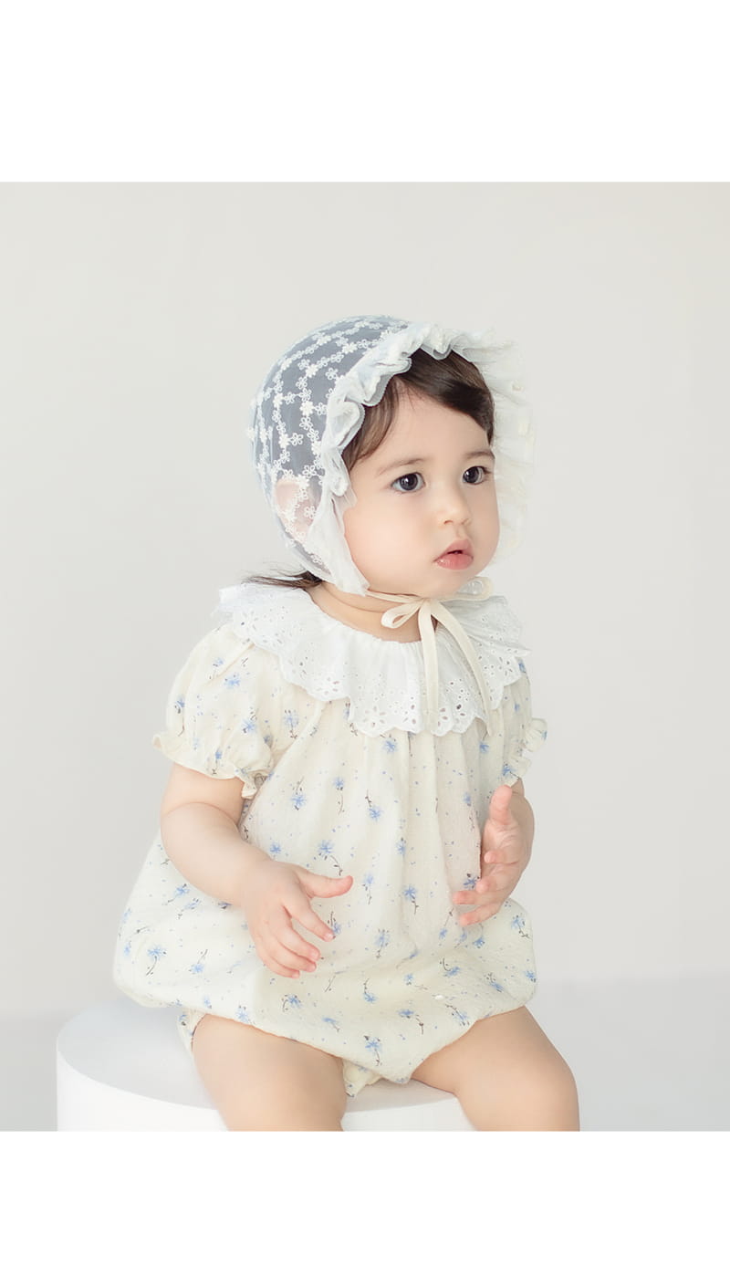 HAPPY PRINCE - Korean Children Fashion - #Kfashion4kids - Lygia Lace Bonnet