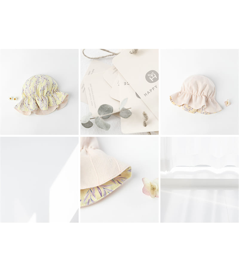 HAPPY PRINCE - Korean Children Fashion - #Kfashion4kids - Miriam Reversible Sun Hat - 6