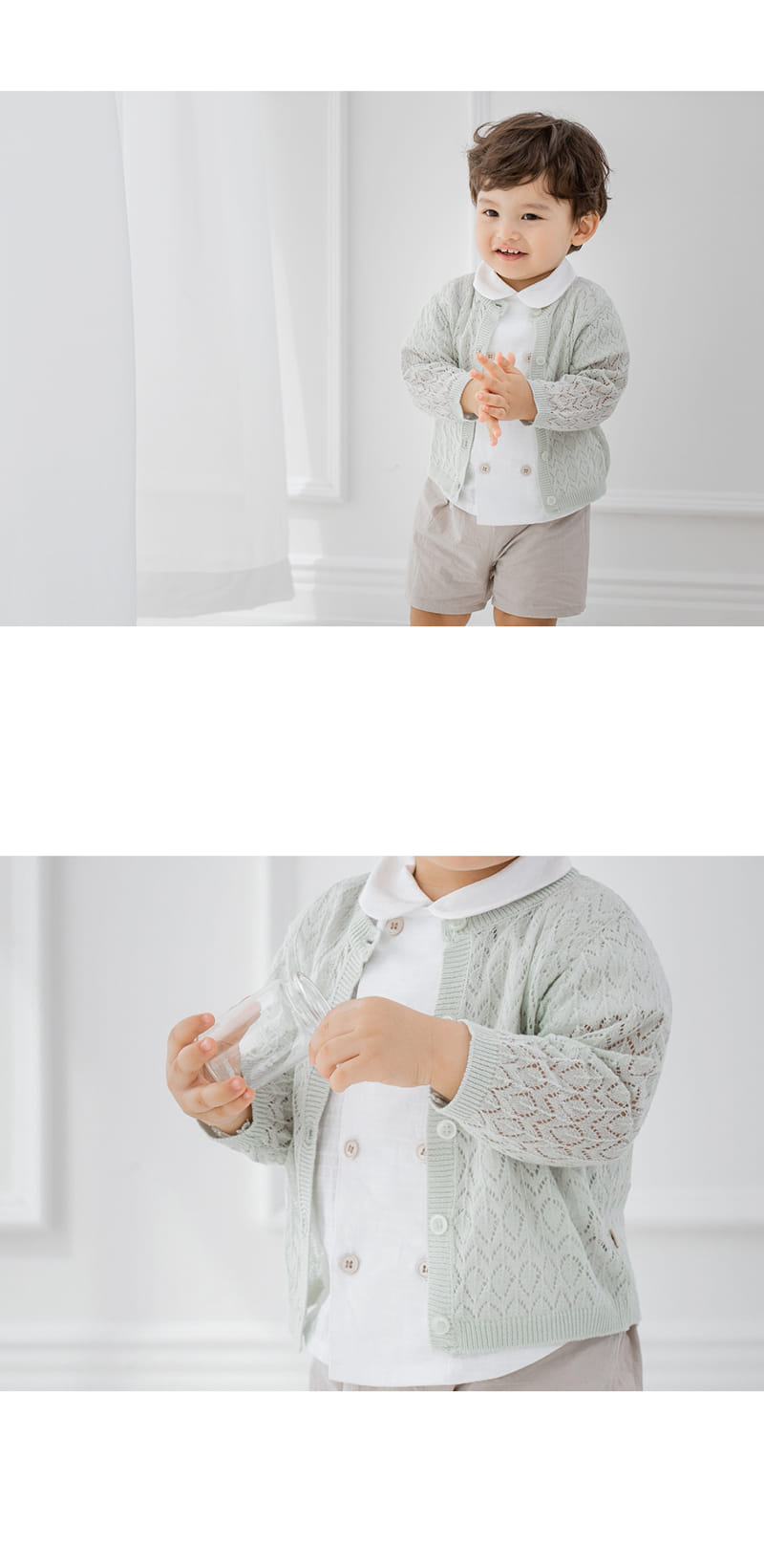 HAPPY PRINCE - Korean Children Fashion - #Kfashion4kids - Polnet Knit Cardigan - 4