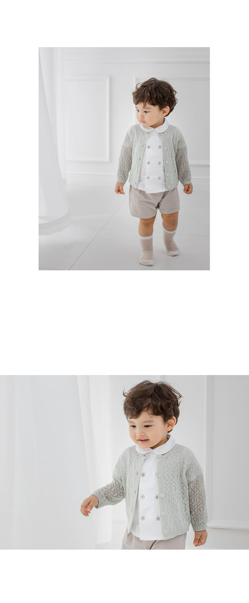 HAPPY PRINCE - Korean Children Fashion - #Kfashion4kids - Polnet Knit Cardigan - 5