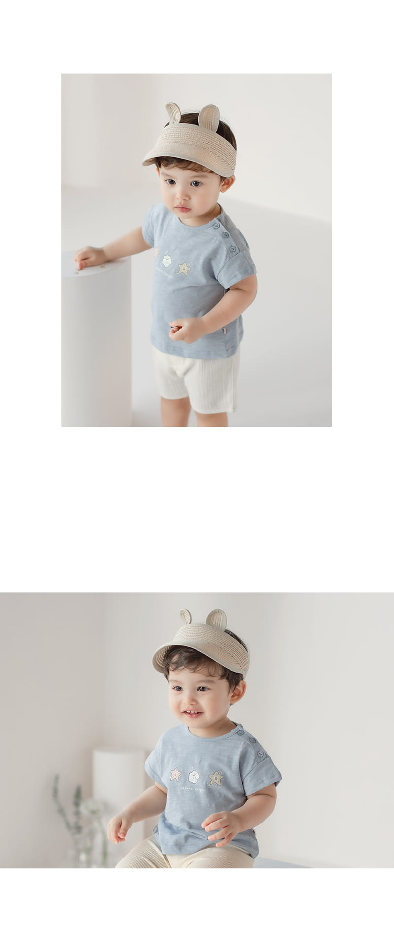HAPPY PRINCE - Korean Children Fashion - #Kfashion4kids - Rabbit Staw Sun Cap - 4