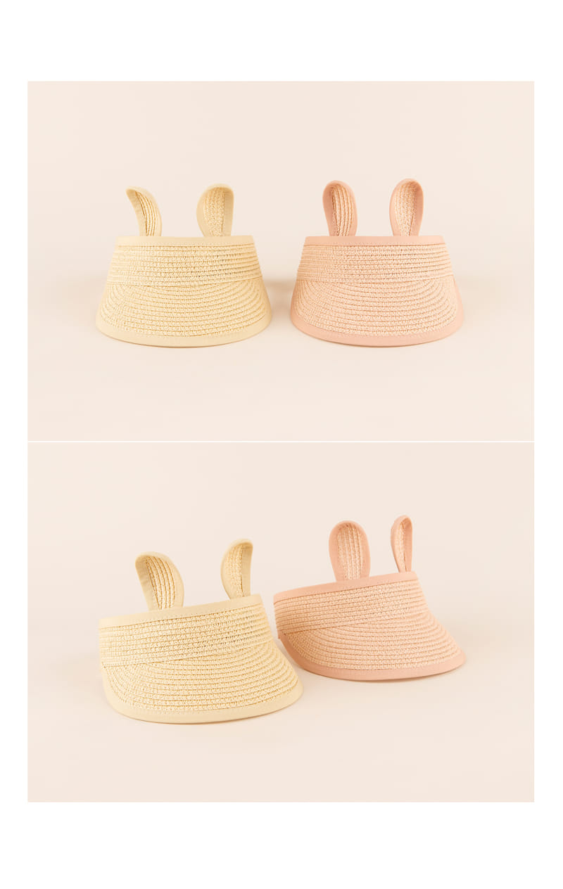 HAPPY PRINCE - Korean Children Fashion - #Kfashion4kids - Rabbit Staw Sun Cap - 5