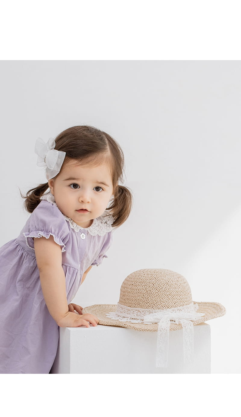 HAPPY PRINCE - Korean Children Fashion - #Kfashion4kids - Becky Straw Sun Hat