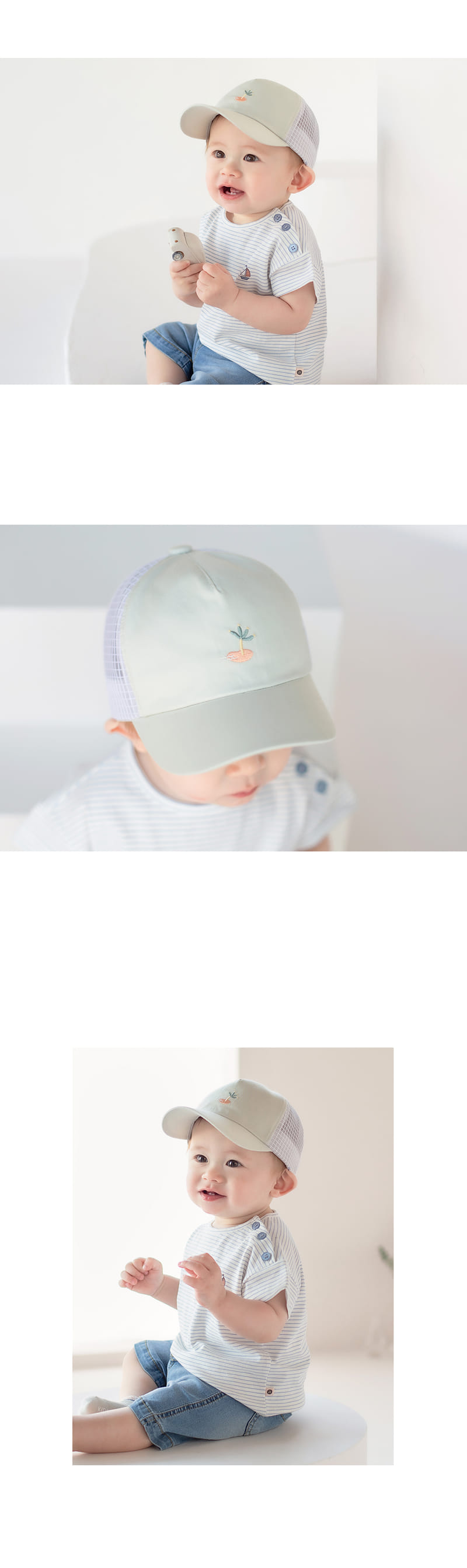 HAPPY PRINCE - Korean Children Fashion - #Kfashion4kids - Lobo Summer Ball Cap - 4