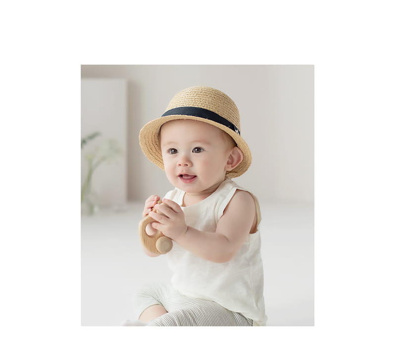 HAPPY PRINCE - Korean Children Fashion - #Kfashion4kids - Teo Slub Sleeveless Tee - 2