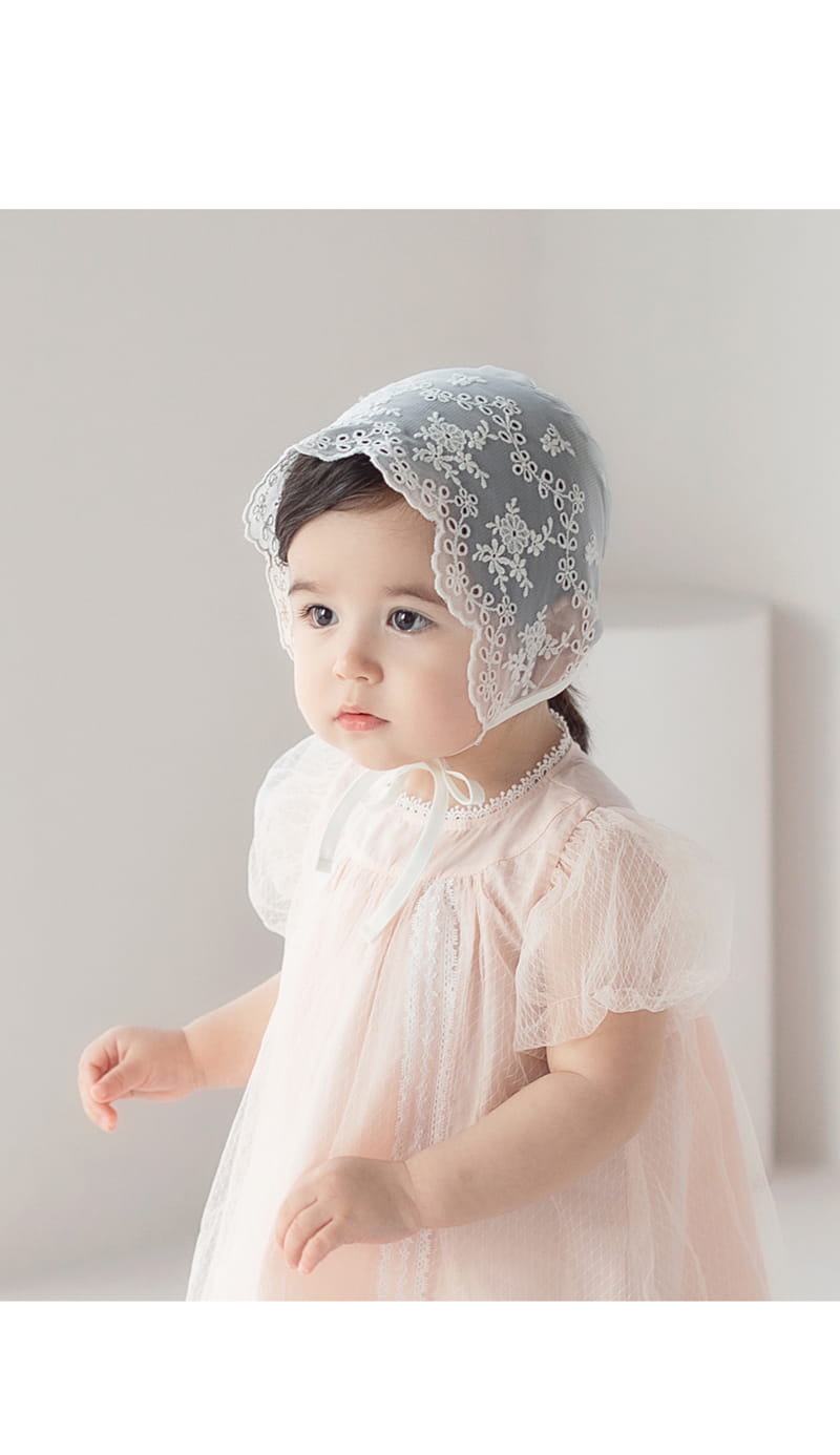 HAPPY PRINCE - Korean Children Fashion - #Kfashion4kids - Elf Lace Bonnet