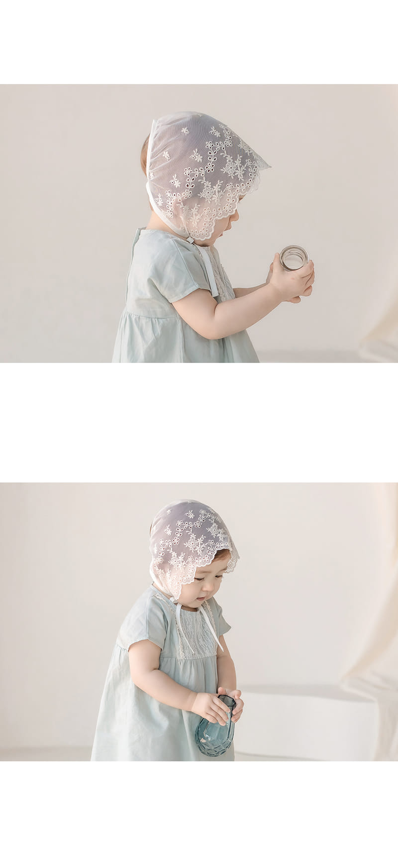 HAPPY PRINCE - Korean Children Fashion - #Kfashion4kids - Elf Lace Bonnet - 5