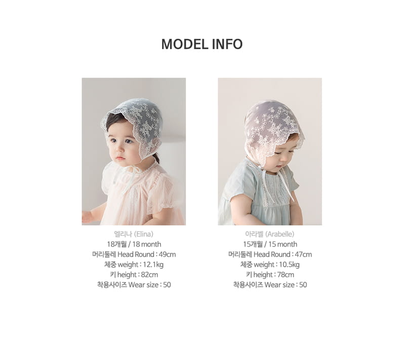HAPPY PRINCE - Korean Children Fashion - #Kfashion4kids - Elf Lace Bonnet - 9