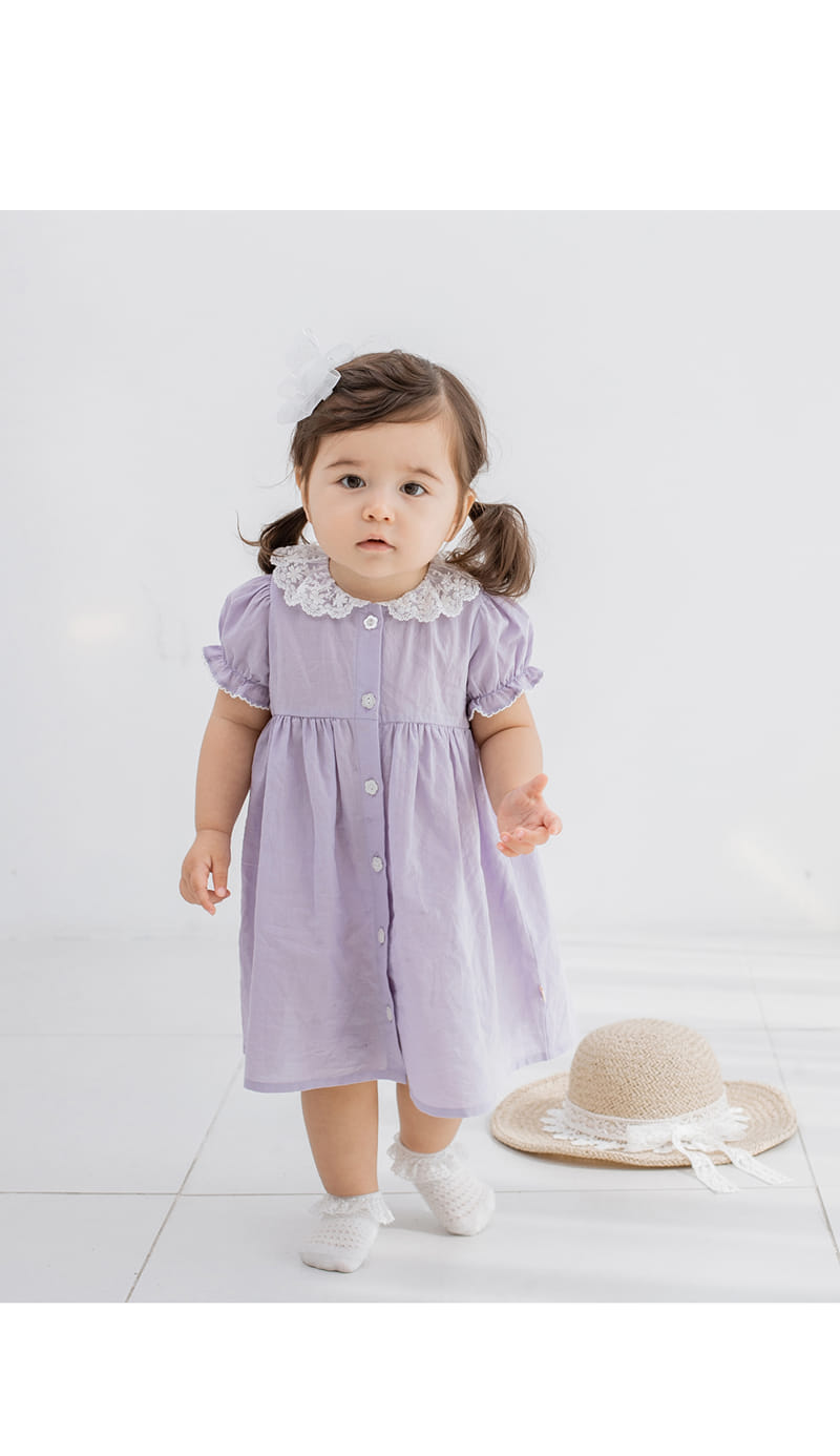 HAPPY PRINCE - Korean Children Fashion - #Kfashion4kids - Elena One-piece