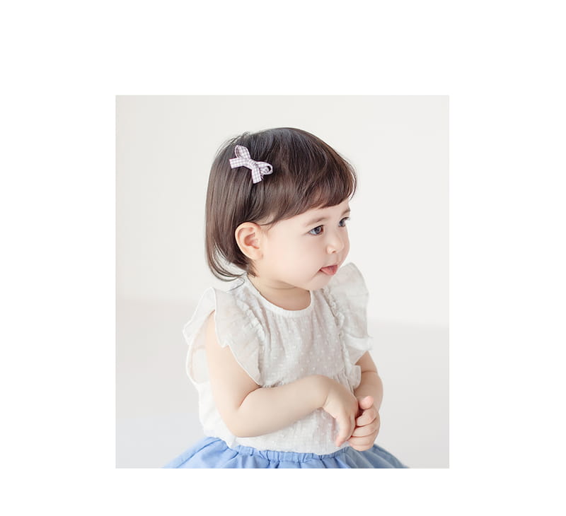 HAPPY PRINCE - Korean Children Fashion - #Kfashion4kids - Elena Mini hairpin 3 in 1 [set of 5] - 2