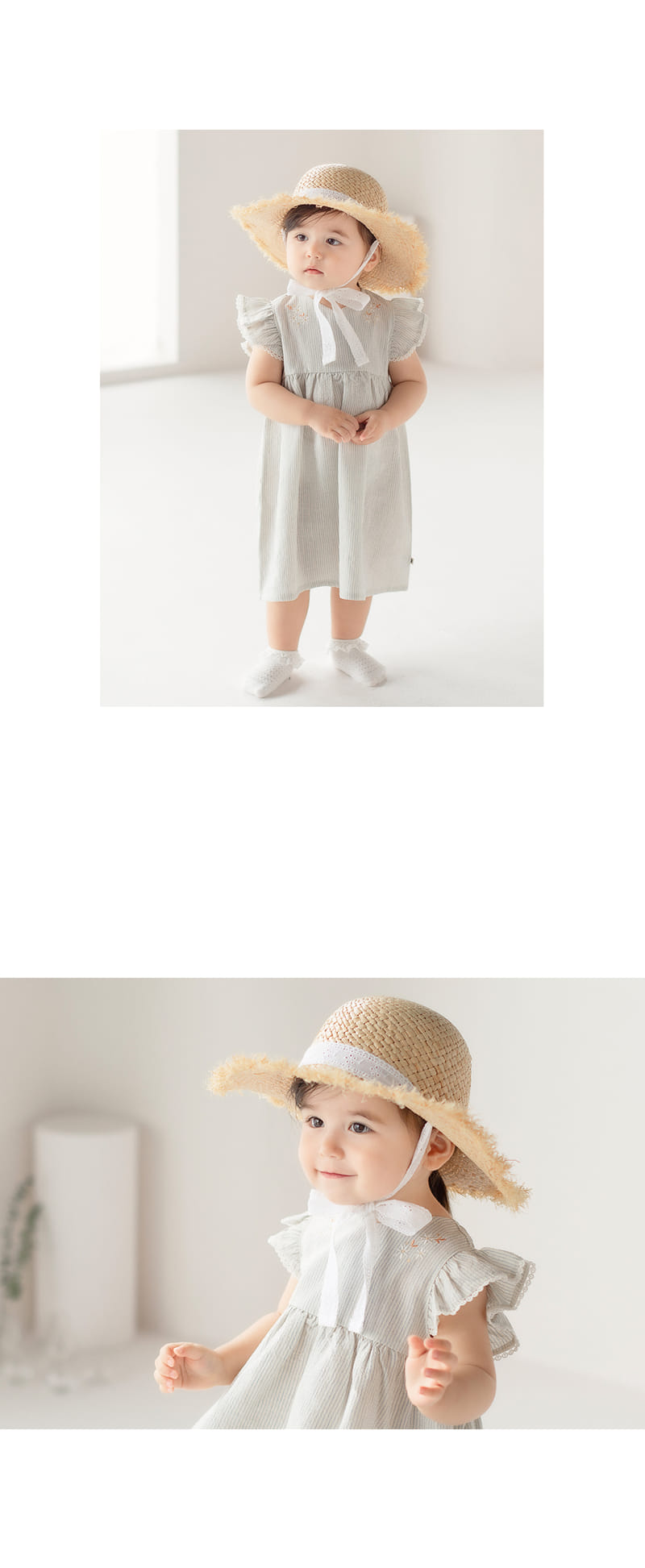 HAPPY PRINCE - Korean Children Fashion - #Kfashion4kids - Evelyn Lace Raphia Hat - 5