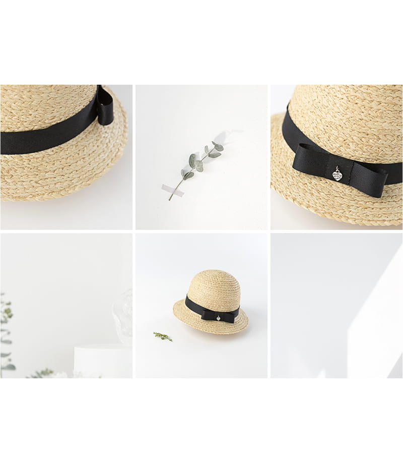 HAPPY PRINCE - Korean Children Fashion - #Kfashion4kids - Sopia Straw Cloche Hat - 5