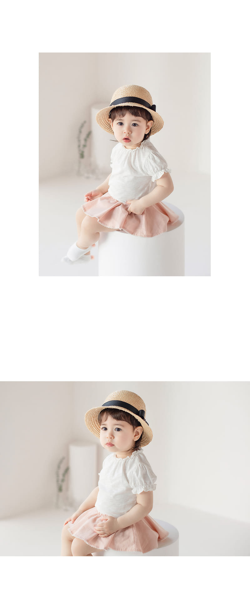 HAPPY PRINCE - Korean Children Fashion - #Kfashion4kids - Sopia Straw Cloche Hat - 6