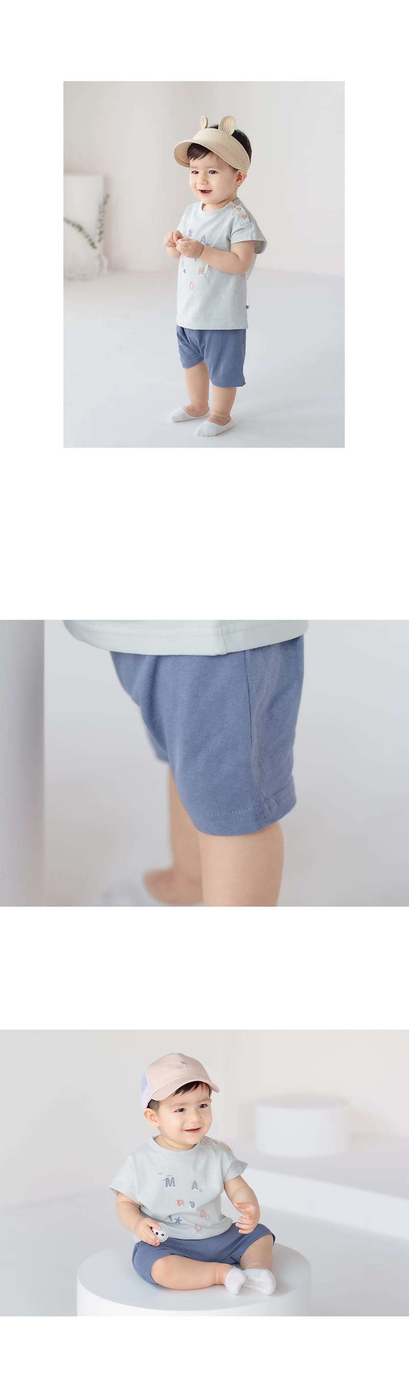 HAPPY PRINCE - Korean Children Fashion - #Kfashion4kids - Dunbar Top Bottom Set - 6
