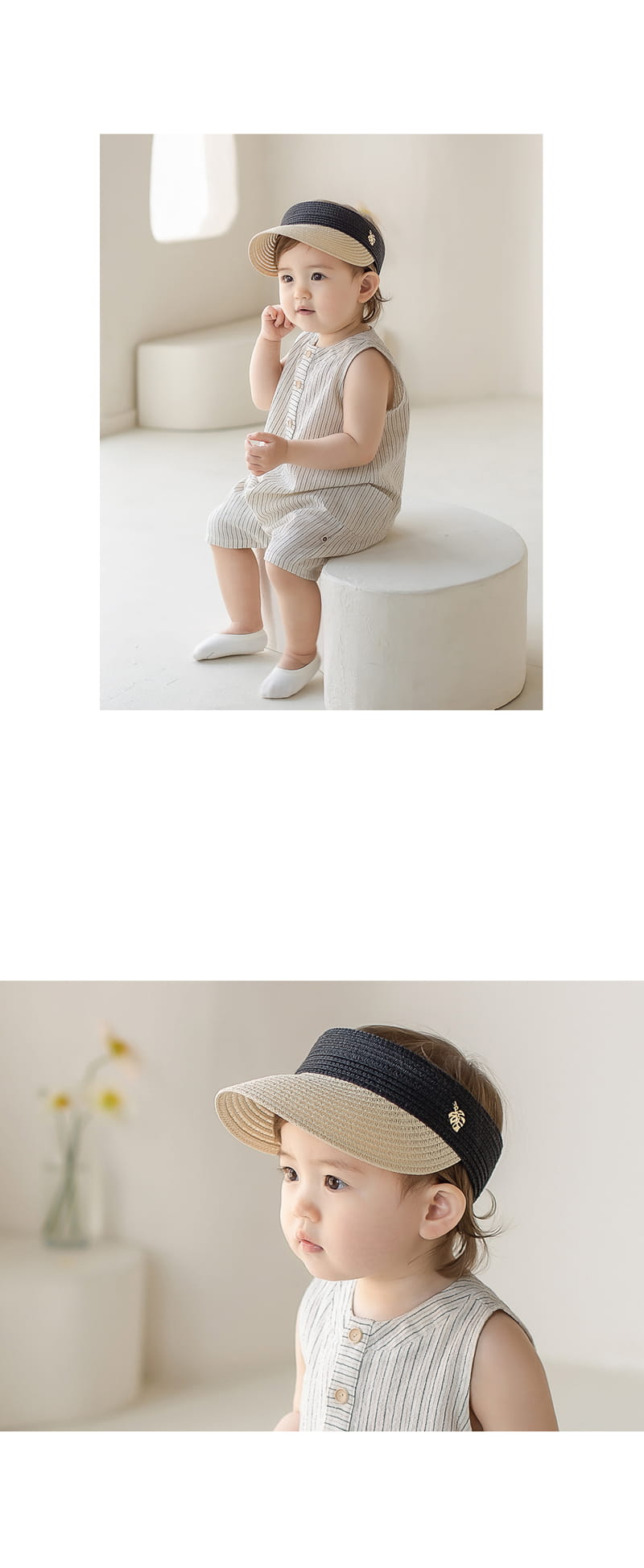 HAPPY PRINCE - Korean Children Fashion - #Kfashion4kids - Toote Straw Sun Cap - 6