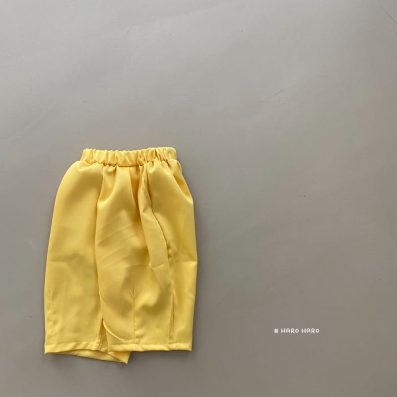 HARO HARO - Korean Children Fashion - #Kfashion4kids - Twill Capri Pants - 12