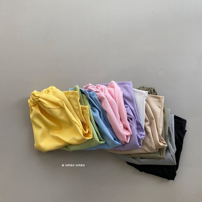 HARO HARO - Korean Children Fashion - #Kfashion4kids - Twill Capri Pants - 4