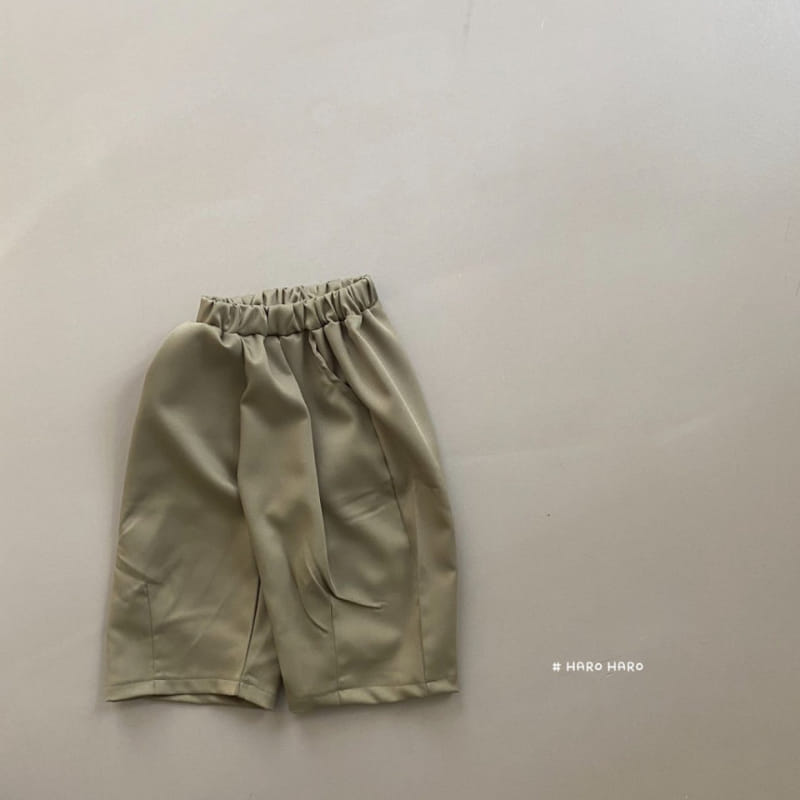 HARO HARO - Korean Children Fashion - #Kfashion4kids - Twill Capri Pants - 6