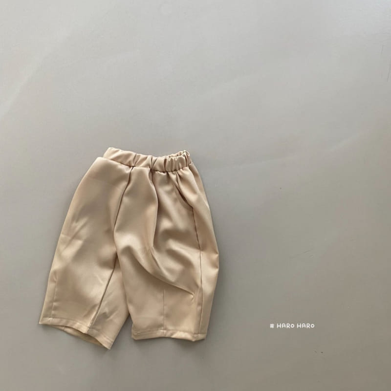 HARO HARO - Korean Children Fashion - #Kfashion4kids - Twill Capri Pants - 7