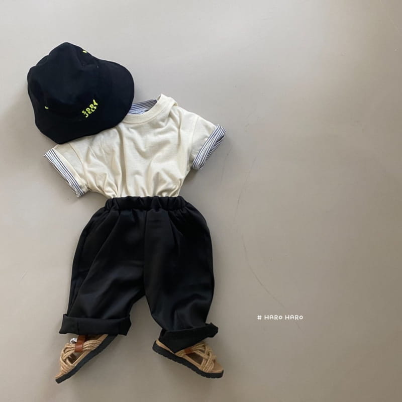 HARO HARO - Korean Children Fashion - #Kfashion4kids - Pick Everything Simple Tee - 12