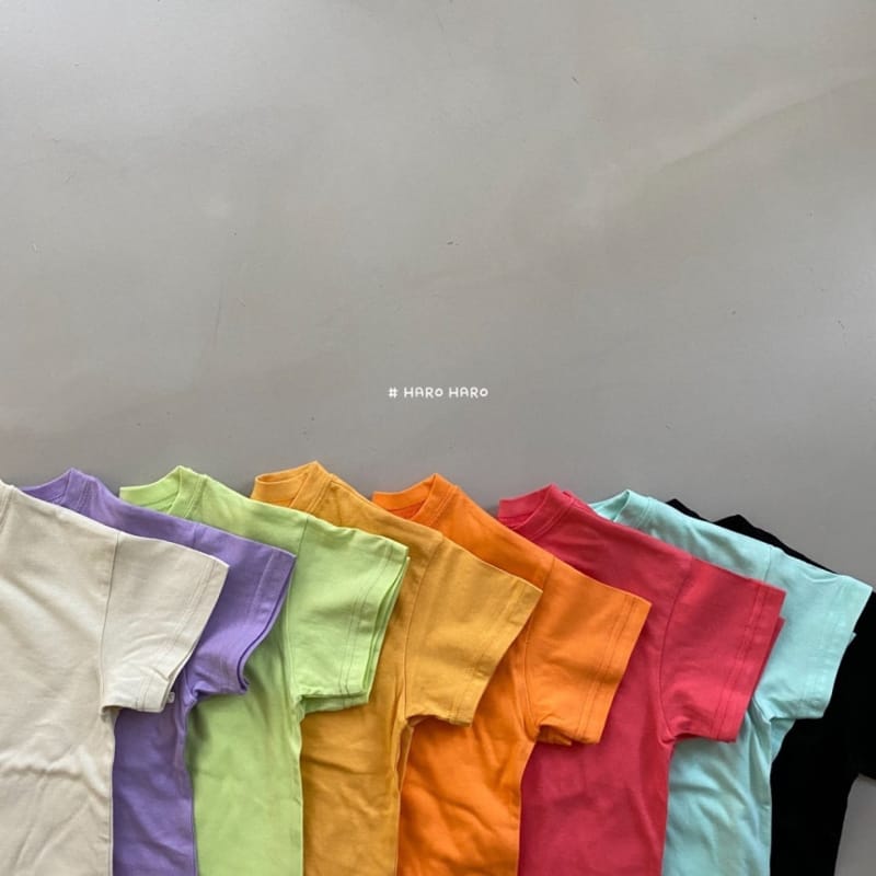 HARO HARO - Korean Children Fashion - #Kfashion4kids - Pick Everything Simple Tee - 2