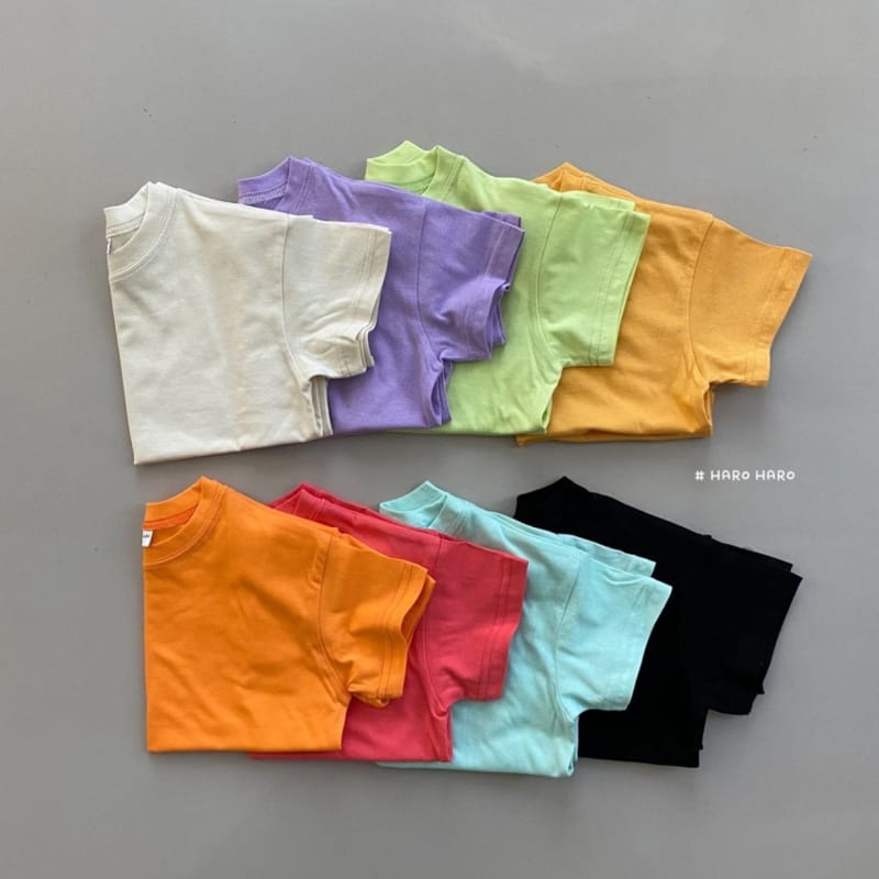 HARO HARO - Korean Children Fashion - #Kfashion4kids - Pick Everything Simple Tee - 3