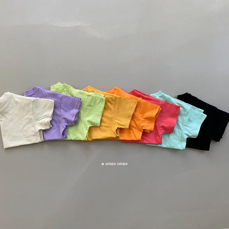 HARO HARO - Korean Children Fashion - #Kfashion4kids - Pick Everything Simple Tee - 4
