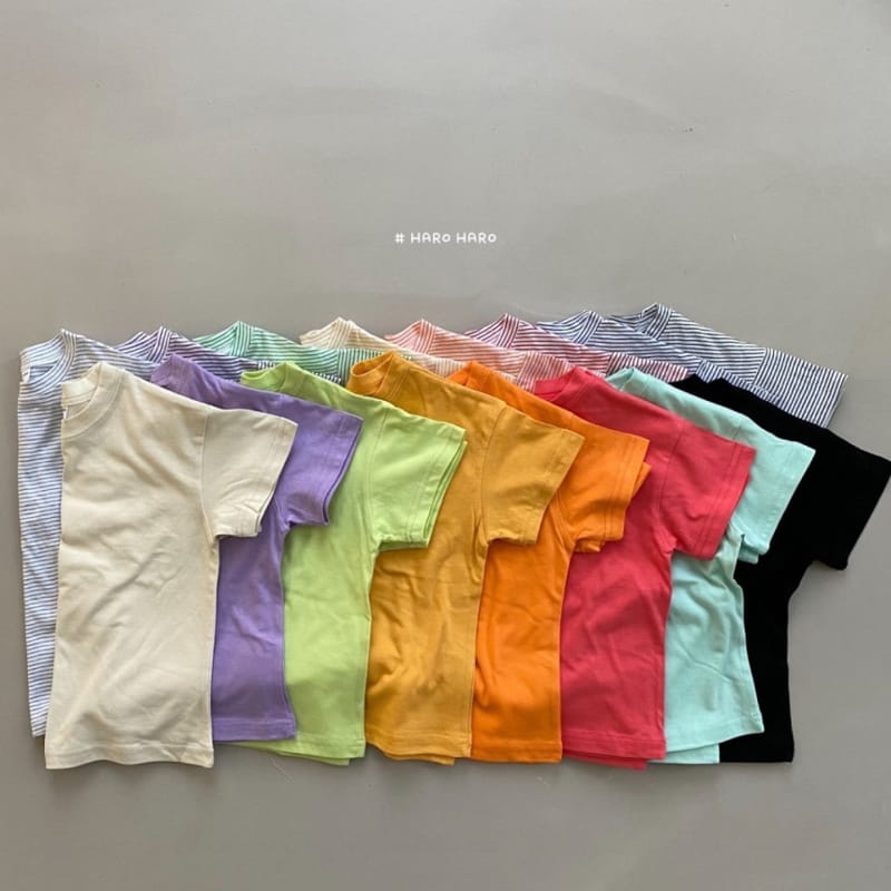HARO HARO - Korean Children Fashion - #Kfashion4kids - Pick Everything Simple Tee - 5
