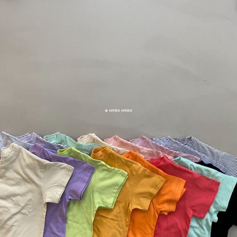 HARO HARO - Korean Children Fashion - #Kfashion4kids - Pick Everything Simple Tee - 7