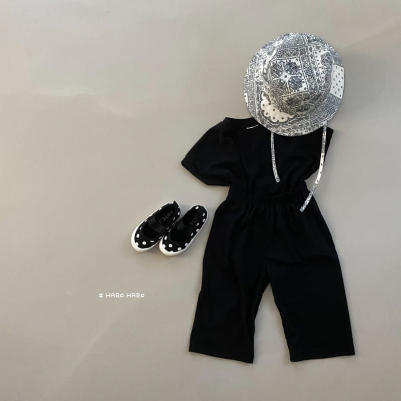 HARO HARO - Korean Children Fashion - #Kfashion4kids - Coco Pleats Top Bottom Set - 11